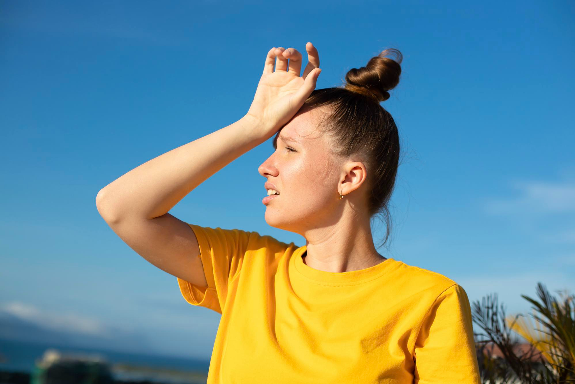 Staying cool through heat and sun